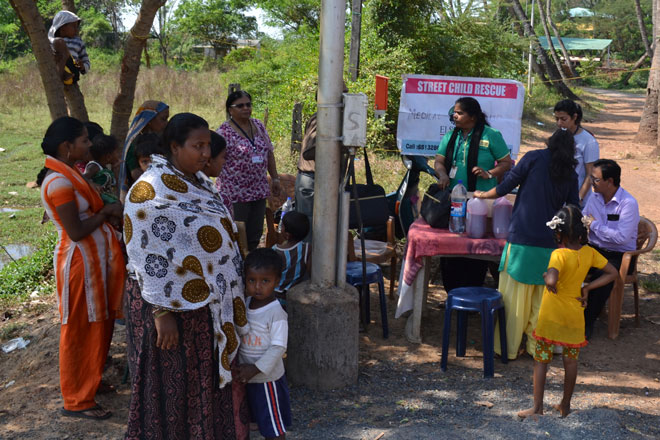 Providing Medical Outreach Clinics to India