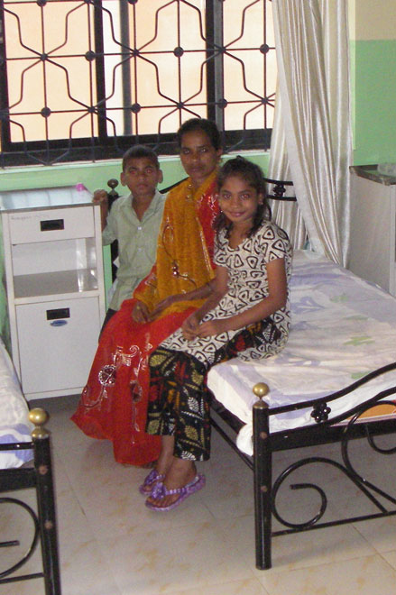 Providing basic medical care to India